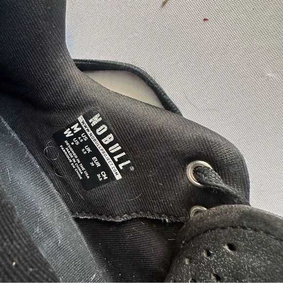 NoBull Canvas Trainer Black Low Top Lace Up Crossfit women’s 8 reflective shoe - Picture 9 of 9